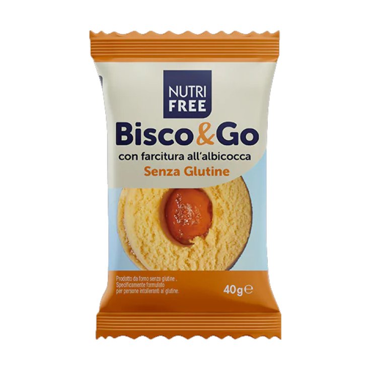 Nutrifree Bisco & Go Goût Abricot 40g