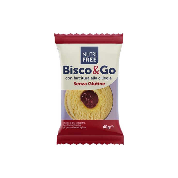 Nutrifree Bisco & Go Cerise Sans Gluten 40g