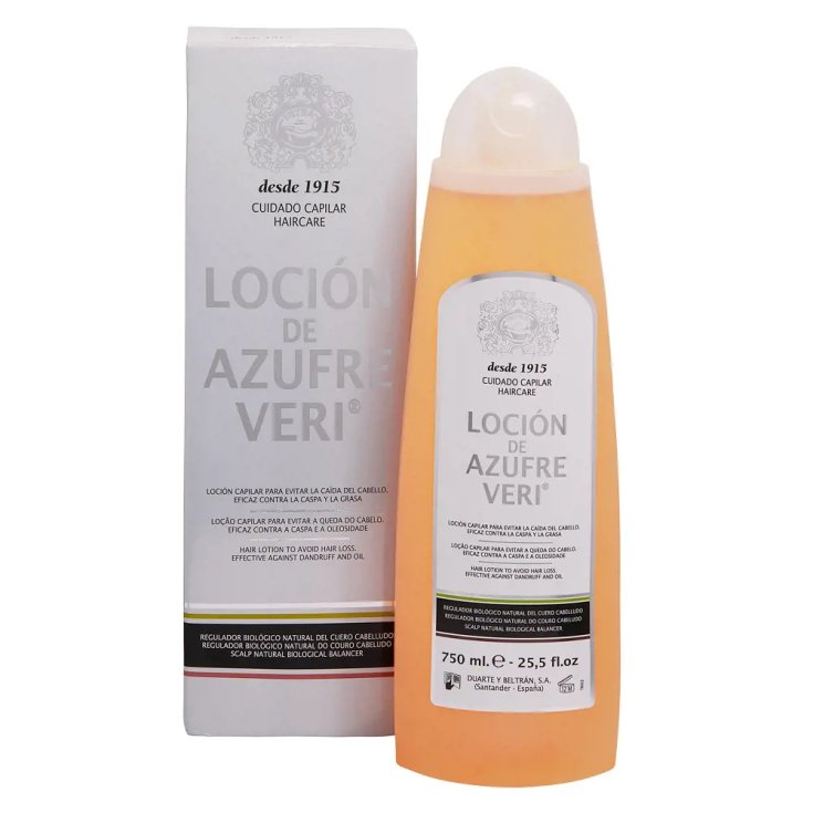 Lotion capillaire anti-chute Azufre Veri