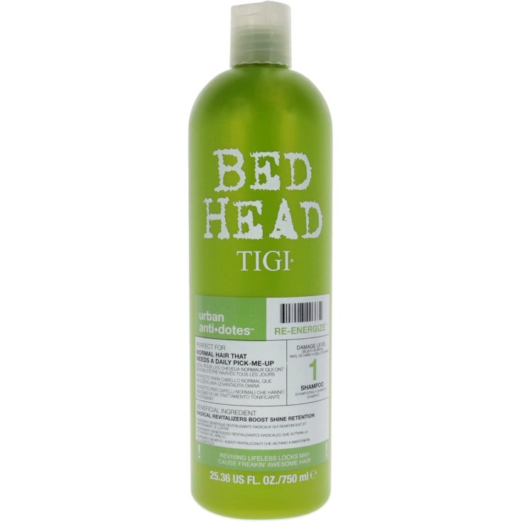 Tigi Re Energize Shampooing 750 ml