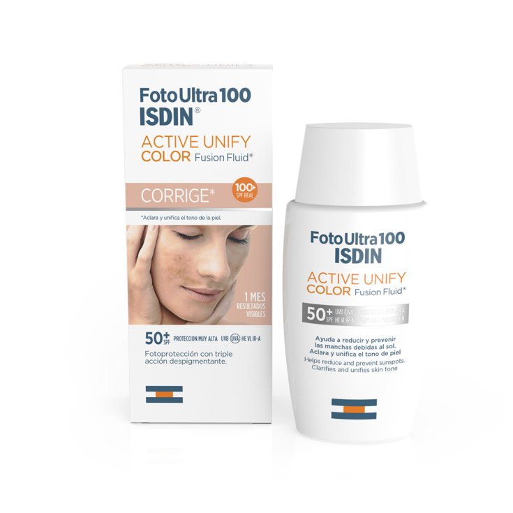 FotoUltra ISDIN Active Unify COLOR Fusion Fluid SPF 100+ 50 ml