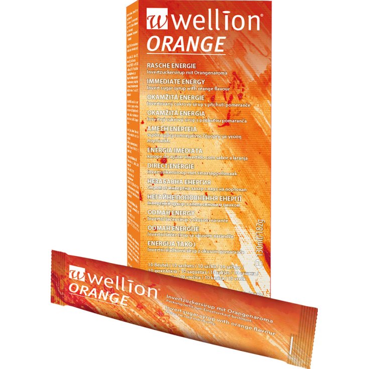 Wellion Orange Complément Alimentaire 10 Sachets