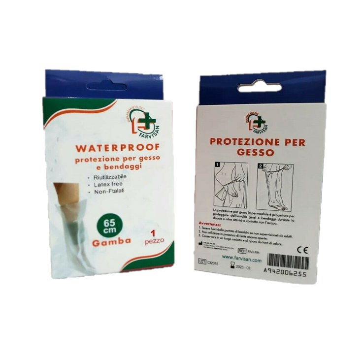 Farvisan Protection Imperméable Pour Pansements Et Bandages Protection Jambes