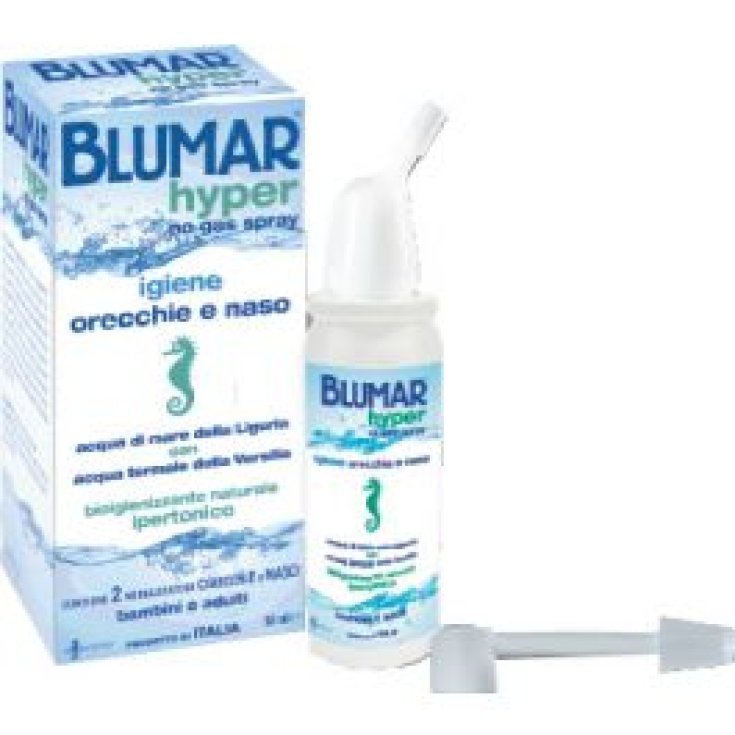 Air Liquide Medical Blumar Hyper Spray Sans Gaz Solution Hydroionique 50 ml