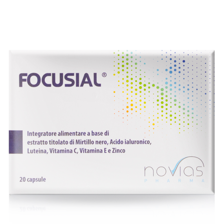Focusial Innovations Thérapeutiques Complément Alimentaire 20 Gélules 596mg