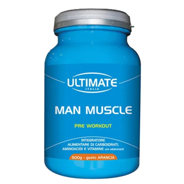 Ultimate Man Muscle Pre Workout Saveur Orange 500gr