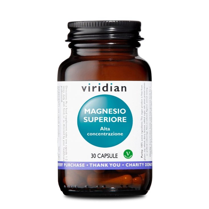 Natur Viridian Magnésium 300mg Complément Alimentaire 30 Gélules