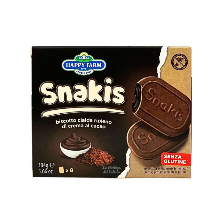 Happy Farm Snakes Crème de Cacao Sans Gluten 104g