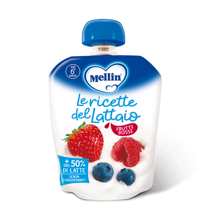 Les Recettes du Laitier Mellin Fruits Rouges 85g