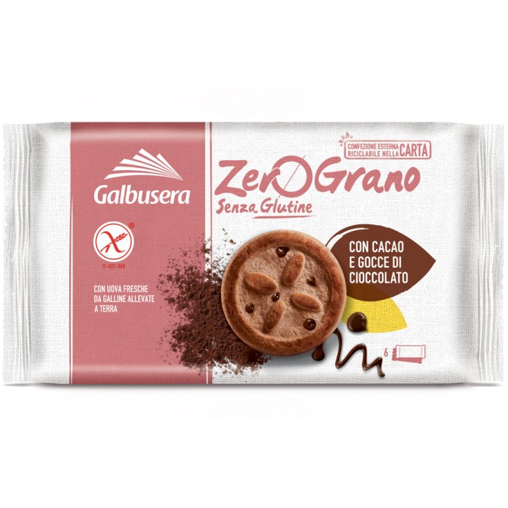 Zerograno Gouttes de Chocolat Sans Gluten 220g