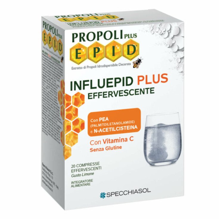 Specchiasol Influepid Plus Effervescent Aux Pois 20 Comprimés