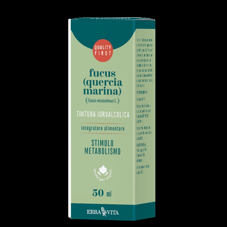 Erba Vita Teinture Hydroalcoolique Fucus Complément Alimentaire 50 ml