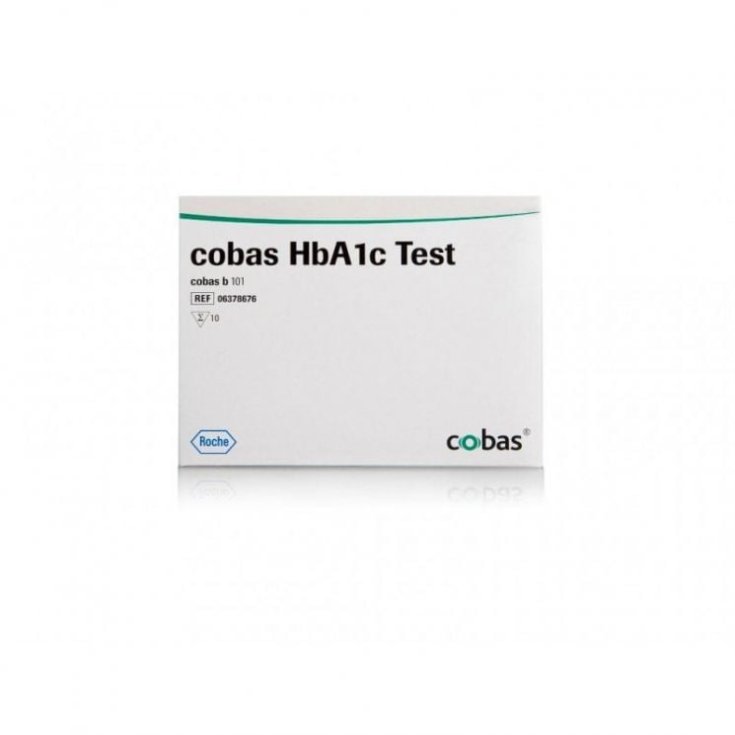 Roche Diagnostics Cobas B101 Test de diagnostic Hba1c pour l'hémoglobine glyquée 10 disques