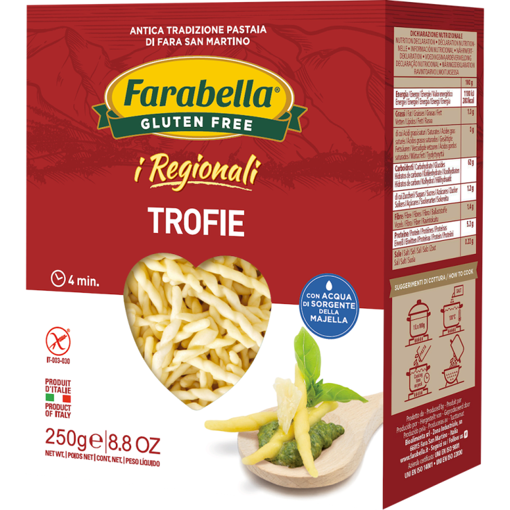 Farabella Trofie I Regionali Sans Gluten 250g