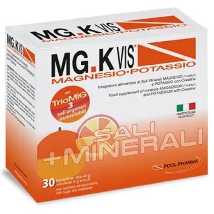 Pool Pharma Mgk Vis Orange Complément Alimentaire 30 Sachets