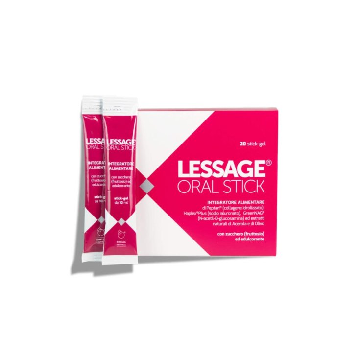 Derma Team Lessage Oral Stick Complément Alimentaire 20 Sticks