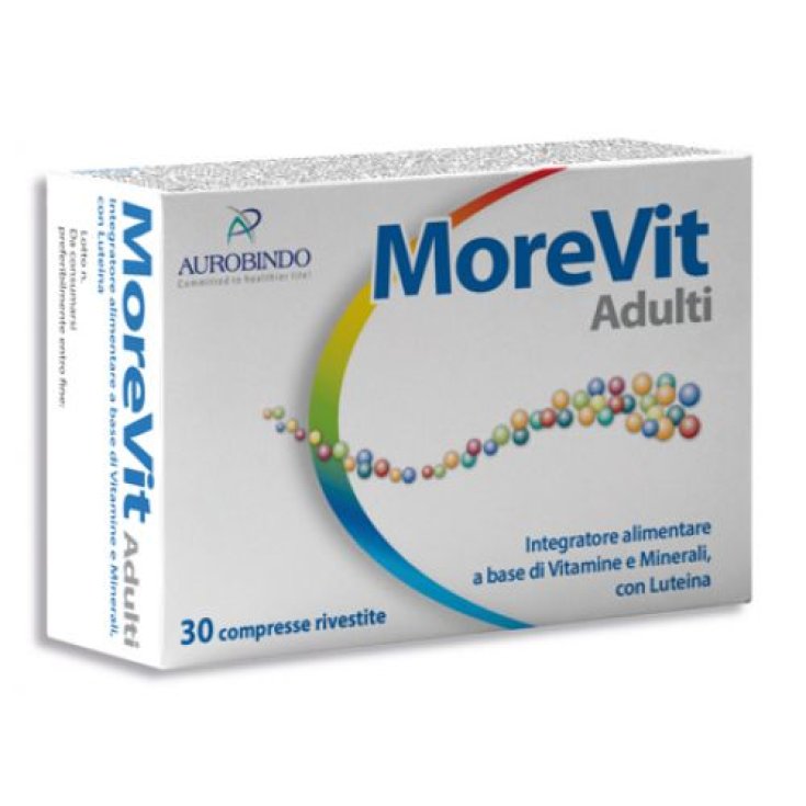 Aurobindo MoreVit Complément Alimentaire Adulte 30 Comprimés