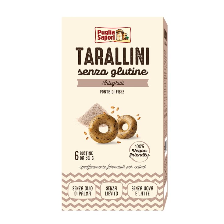 Saveurs des Pouilles Tarallini Complète Sans Gluten 180g