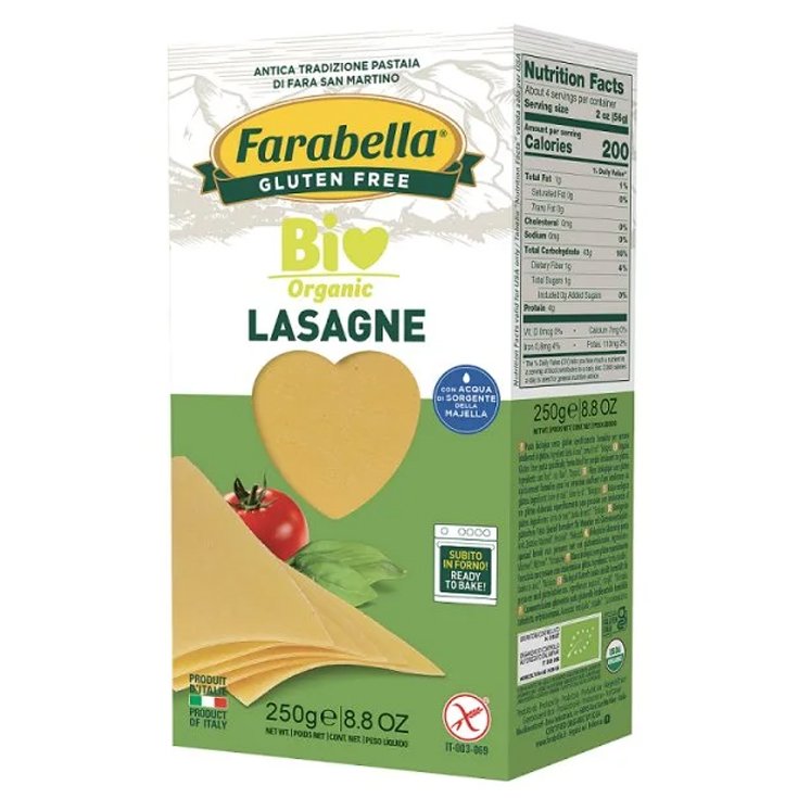 Farabella Lasagnes Bio 250g