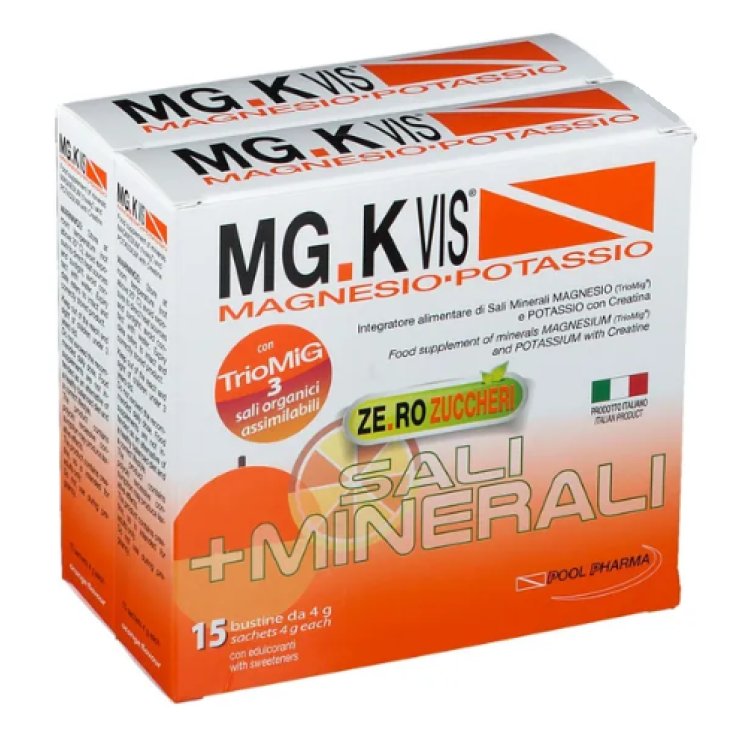 Mgk Vis Orange Zéro Sucres Pool Pharma 30 + 15 Sachets