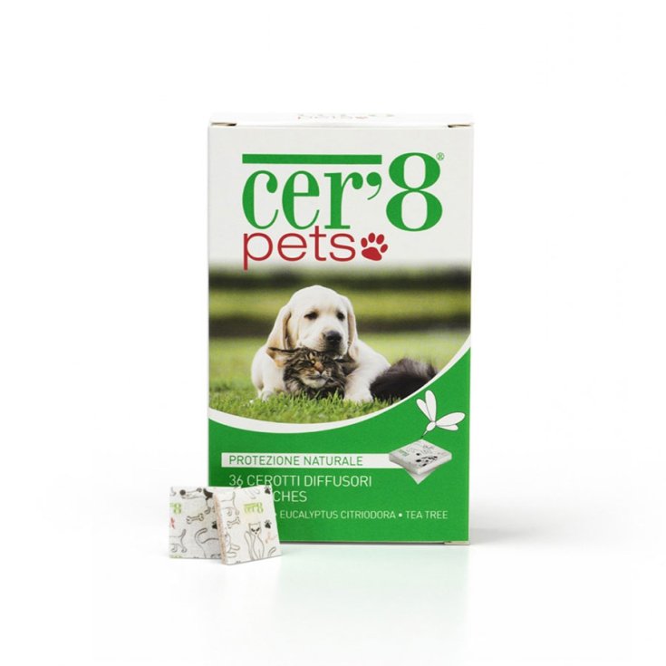 Larus Pharma Diffuseurs de patchs Cer'8 Pets 36 pièces