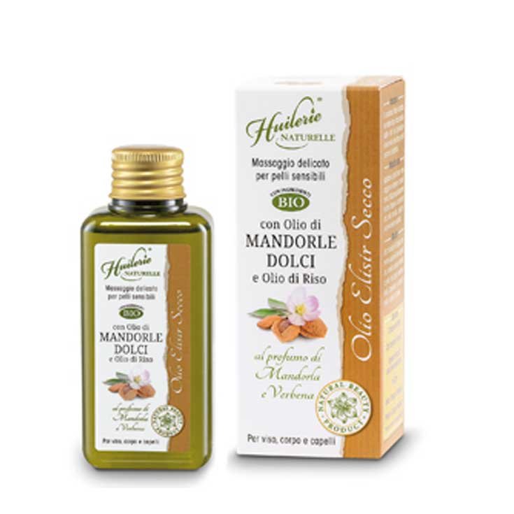 Huilerie Naturelle L'Huile Sèche Amande Et Verveine 100 ml