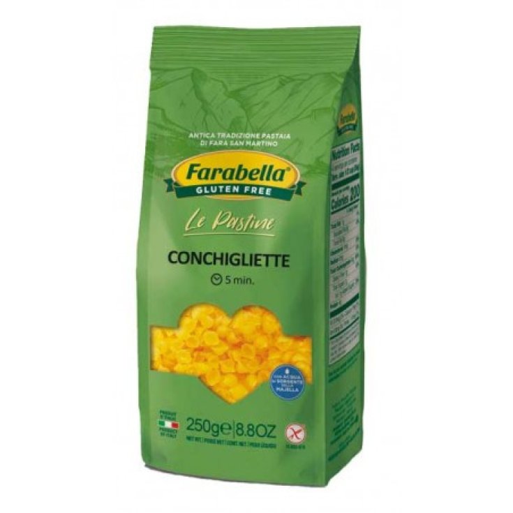 Farabella Conchigliette Pâtes Sans Gluten Bio Bio 250g