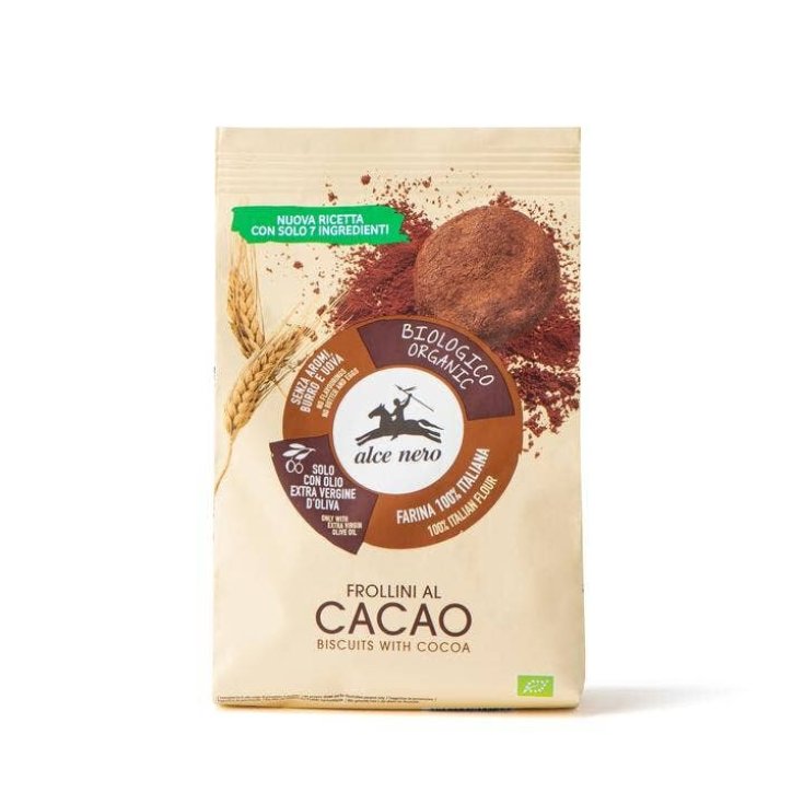 Alce Nero Biscuits Sablés Cacao Bio 250g