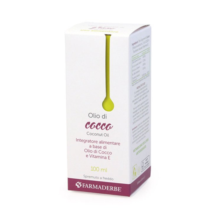 FarmaDerbe Huile de Coco Complément Alimentaire 100ml