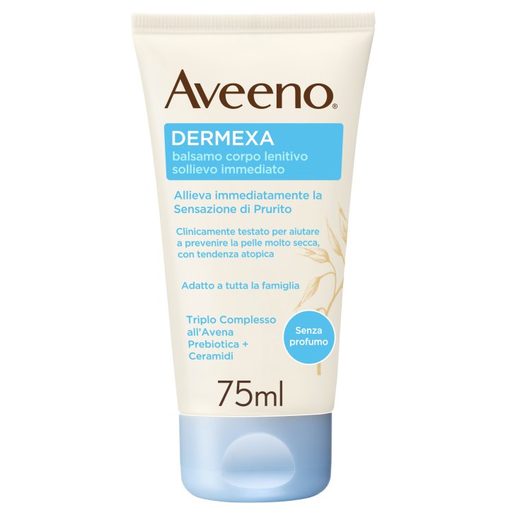 DERMEXA Aveeno® Baume Corps Apaisant Soulagement Immédiat 75ml