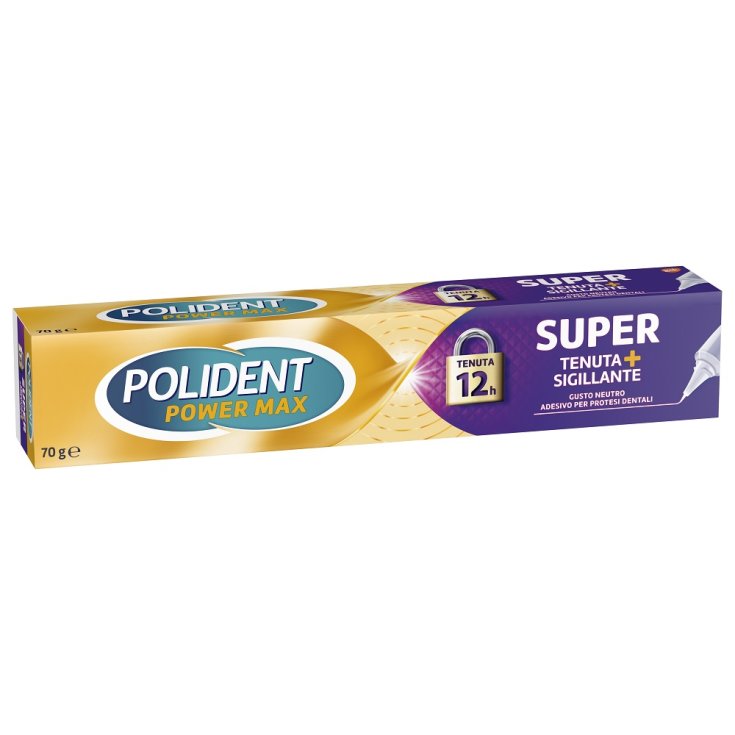 Polident Scellant Super Adhésif Pour Prothèses Dentaires 70g