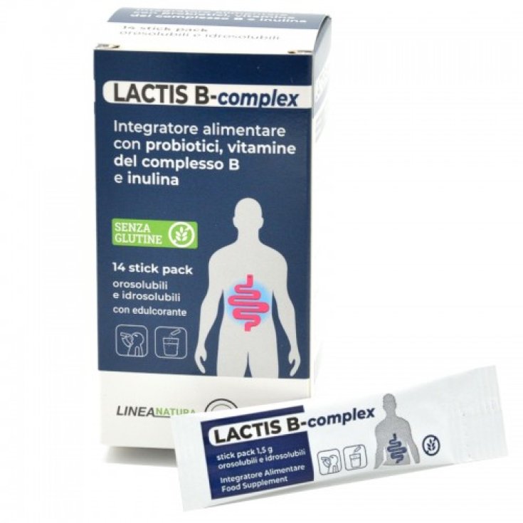 Agips Farmaceutici Lactis B-Complex Complément Alimentaire 14 Stick
