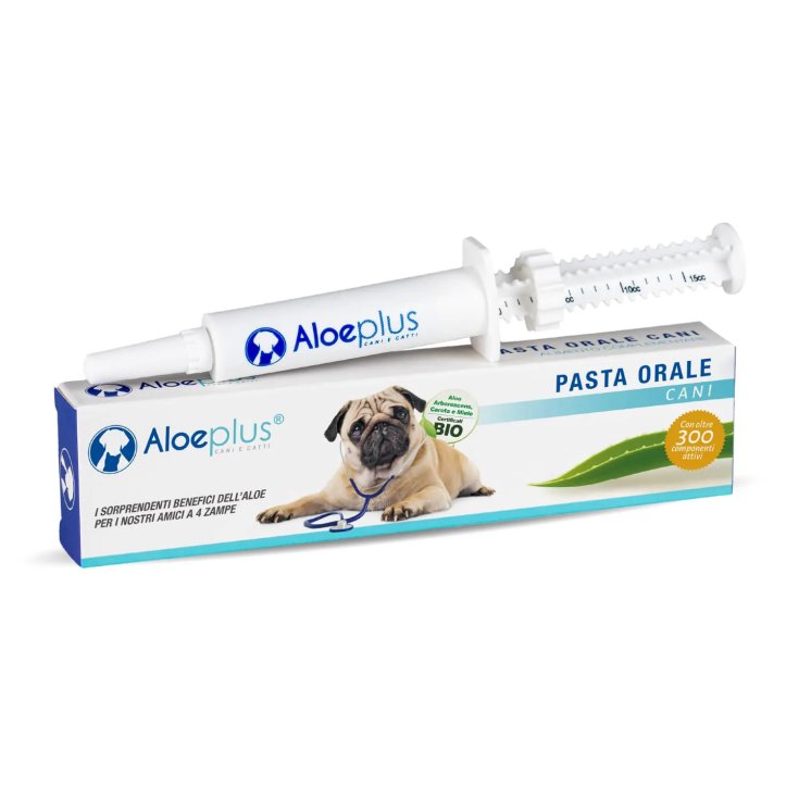 Aloeplus Pâte Orale Formule Classique Aliment Complémentaire Pour Chiens Et Chats 15 ml