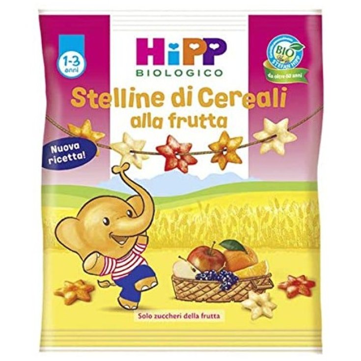 HiPP Étoiles de céréales aux fruits bio 30g