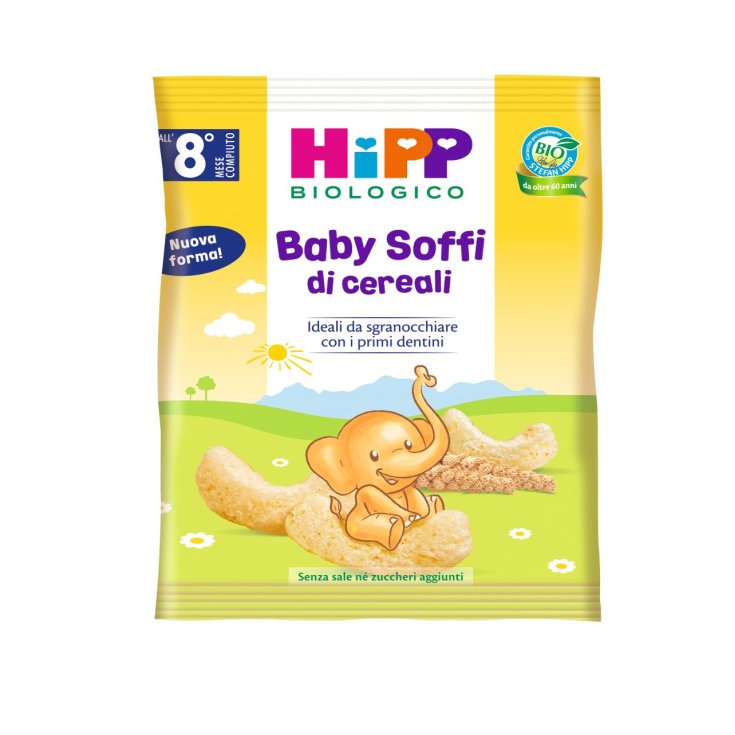 Baby Puffs De Céréales HiPP Bio 30g