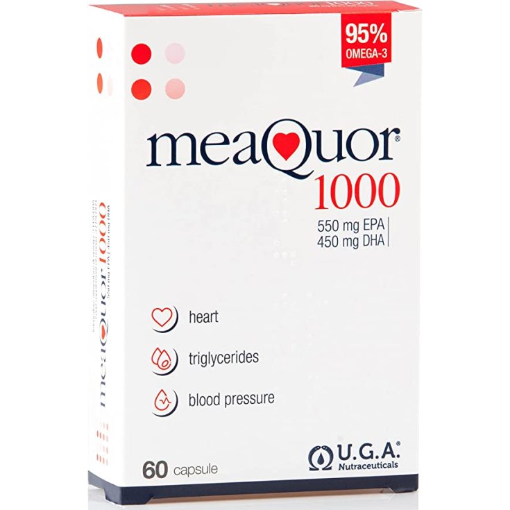 Uga Nutraceuticals Meaquor 1000 Complément Alimentaire 60 Gélules