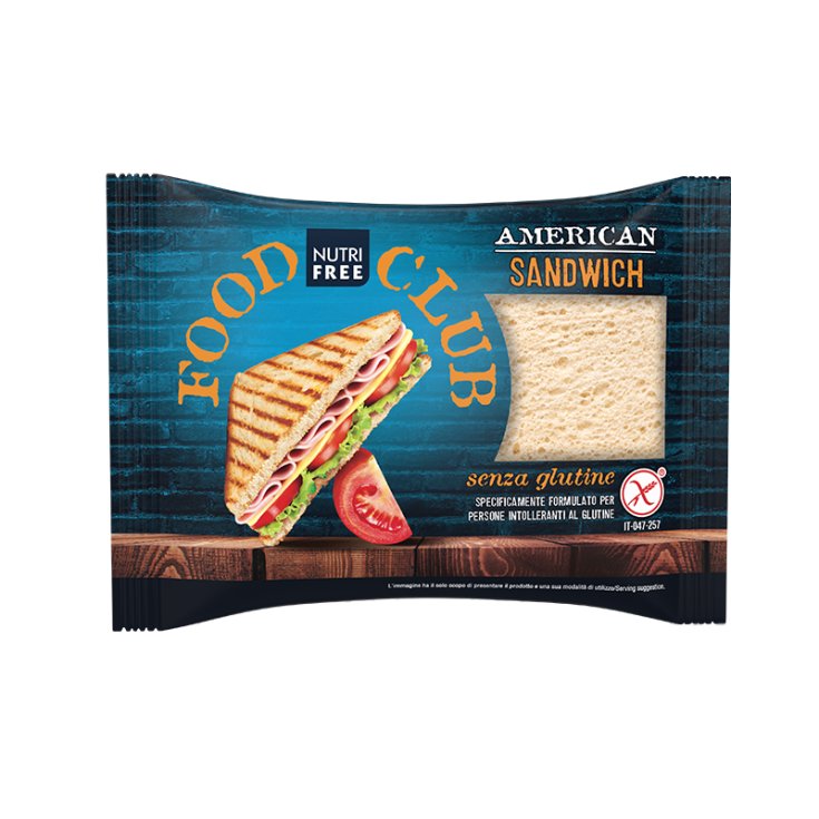 Nutrifree Sandwich Américain Sans Gluten 4 Pièces