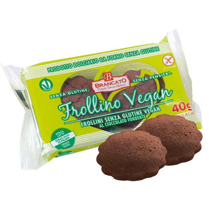 Brancato Vegan Biscuits Sablés Chocolat Sans Gluten 40g