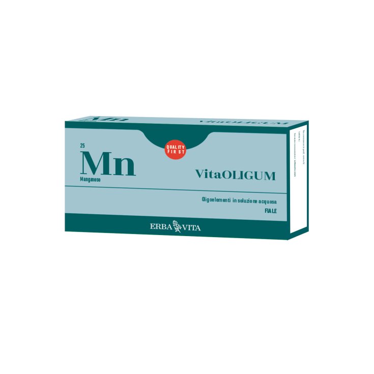 ErbaVita Vitaoligum Manganèse 20 Ampoules de 2 ml