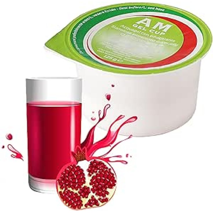 Am Gel Cup Acquagel Grenadine