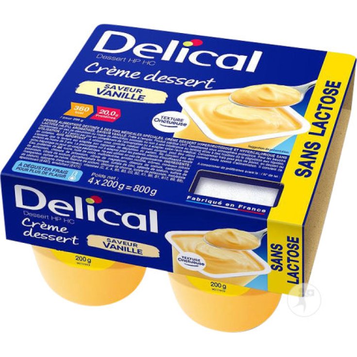 Delical Crème Vanille 4x125g