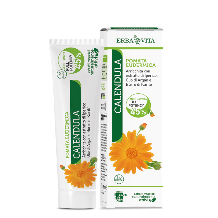 Pommade Eudermique Calendula Erba Vita 50g