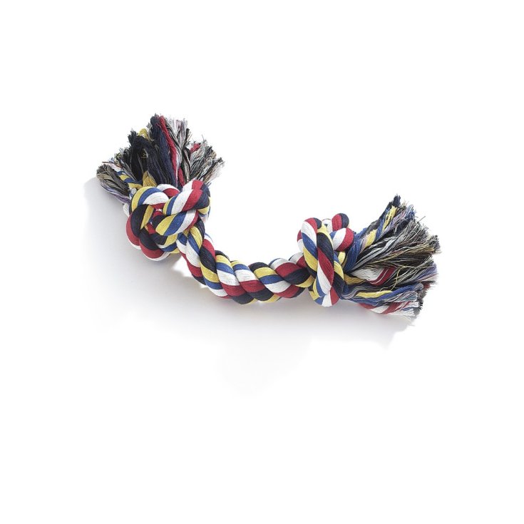 CAMON Coton 2 Noeuds Jeu Pour Chiens 1 Pièce 21cm 60g