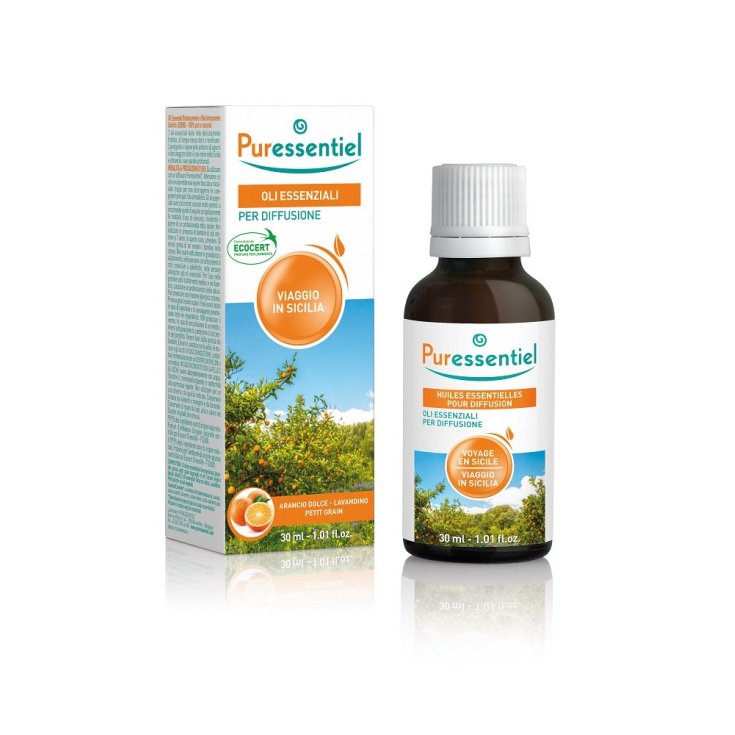 Puressentiel Huiles Essentielles Pour Diffuseur Voyage En Sicile 30 ml