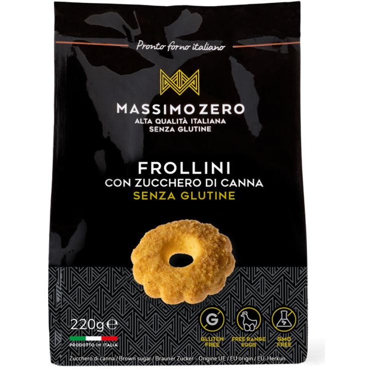 Sablés Au Sucre De Canne MASSIMO ZERO 220g