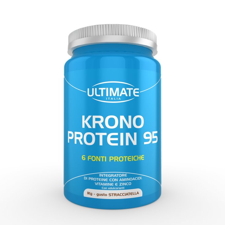 Ultimate Krono Protein 95 Complément Alimentaire Goût Stracciatella 1kg