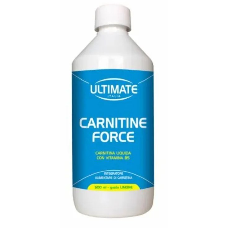 Ultimate Carnitine Force Citron Complément Alimentaire 500ml