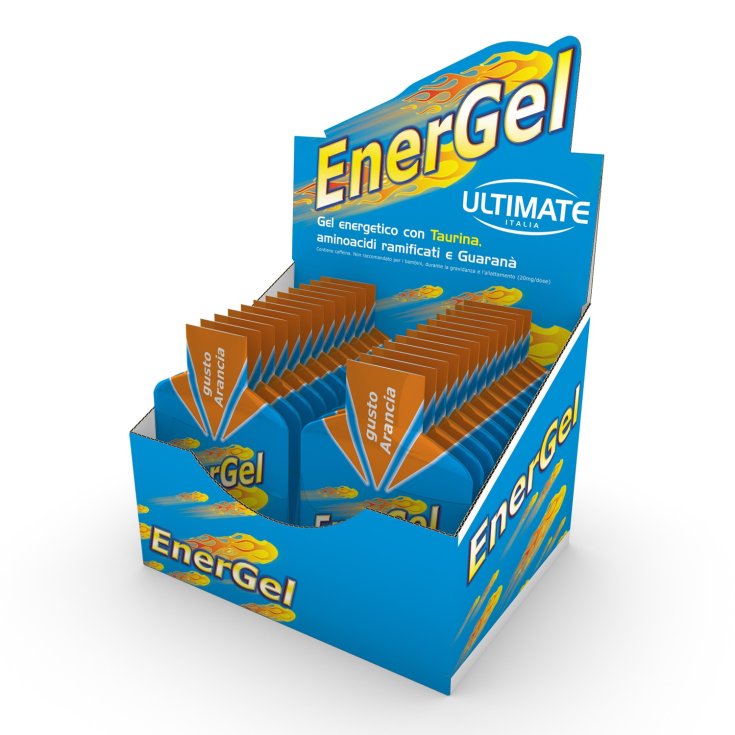 Ultimate Energel Energy Gel Saveur Orange 24 Sachets de 35 ml