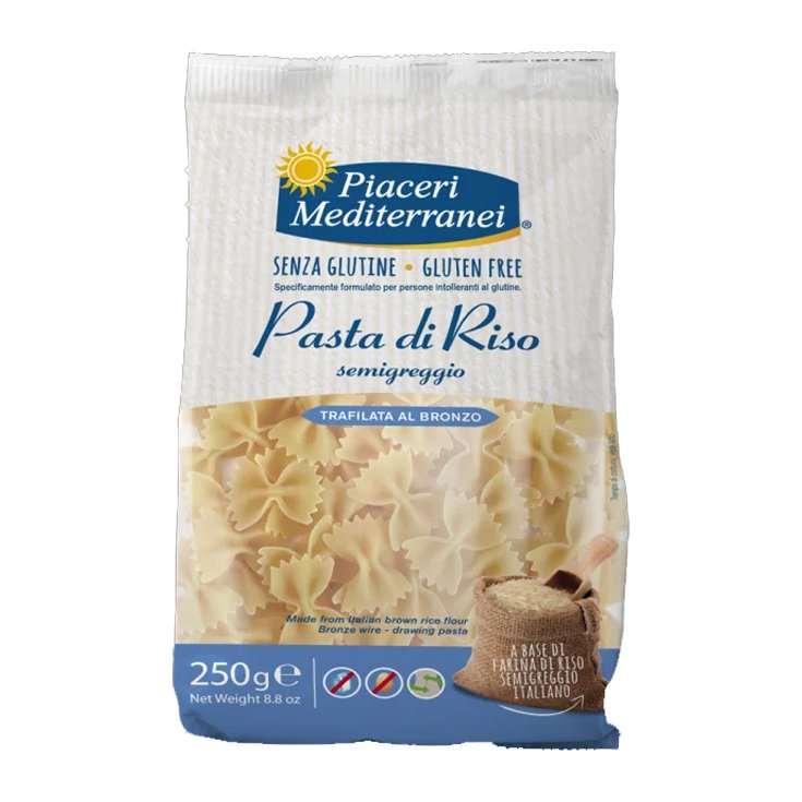 Piaceri Mediterranei Pâtes de Riz Farfalle 250g