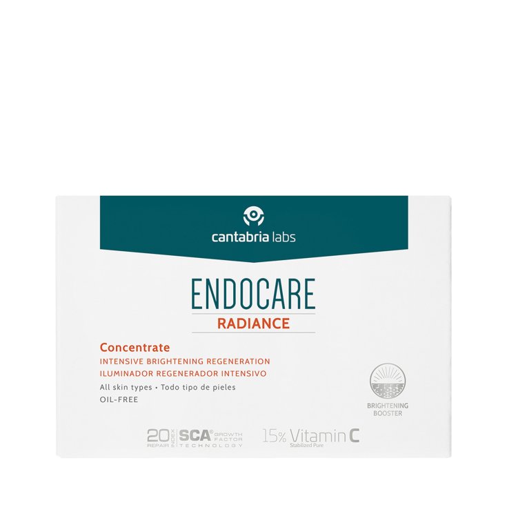 Difa Cooper Endocare-C Pur Concentré + Soin 14 Ampoules De 1 ml